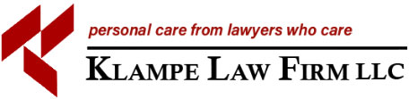 Personal care from lawyer who care | Klampe Law Firm LLC